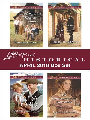 cover image of Love Inspired Historical April 2018 Box Set